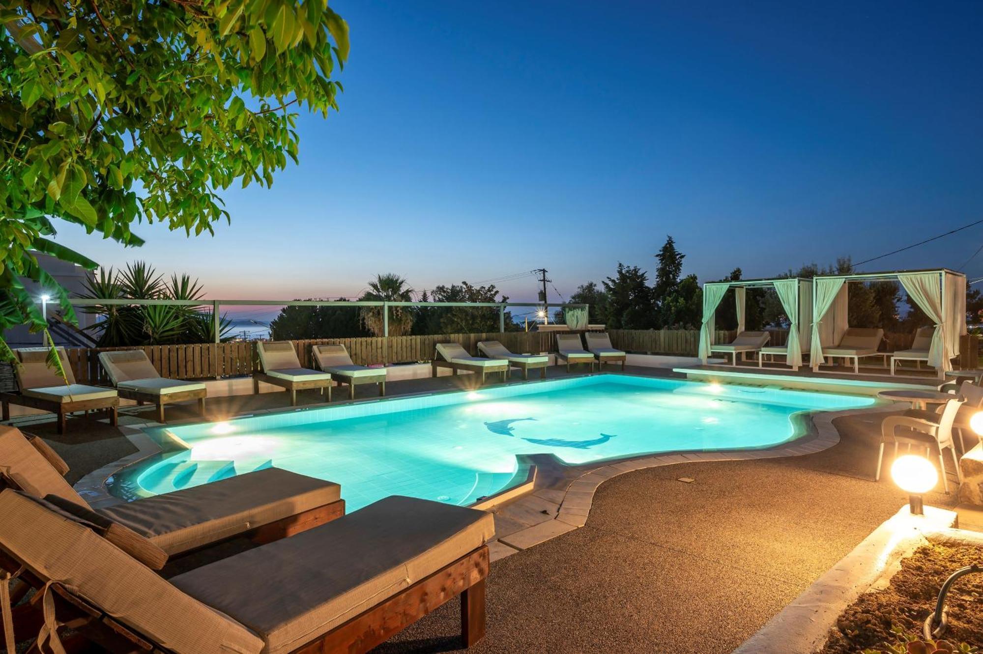 Eva's Paradise Garden, Poolside Cozy Haven in Kos Agios Dimitrios  Buitenkant foto